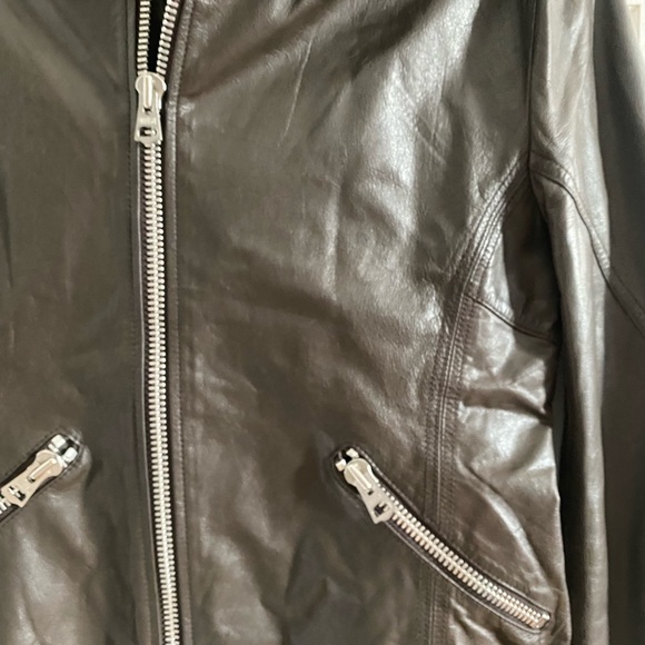 NANO UNIVERSE LEATHER JACKET - Picture 10 of 12